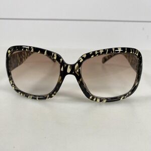 Dolce & Gabbana Sunglasses Womens Oversized Tortoise Gradient +2.00 Rhinestone